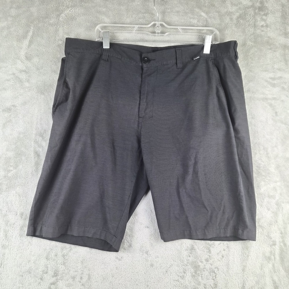 Travis Mathew Golf Shorts Men 38 Dark Grey Stretch Performance Chino Lightweight